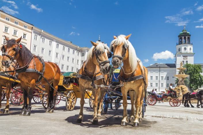Kutschfahrt - Wellness-Hotel mit Whirlpoo bei Salzburg