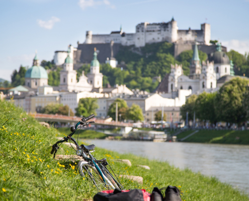 Radausflug vom Wellness-Hotel mit Whirlpool bei Salzburg